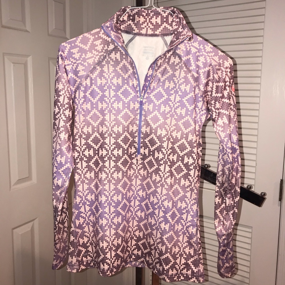 Nike Pro Dri-Fit Patterned Pullover - image 1